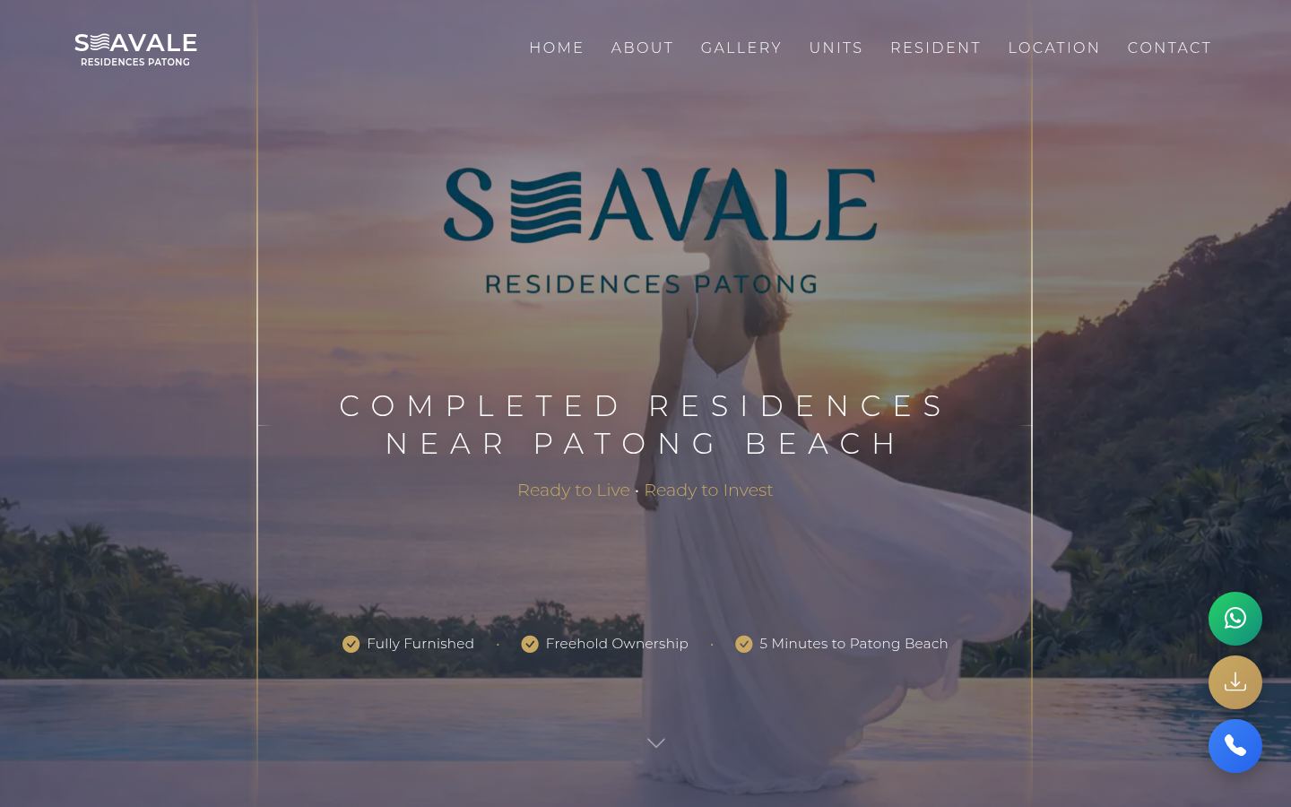 SEAVALE Patong · HOMEPAGE_SCREENSHOT