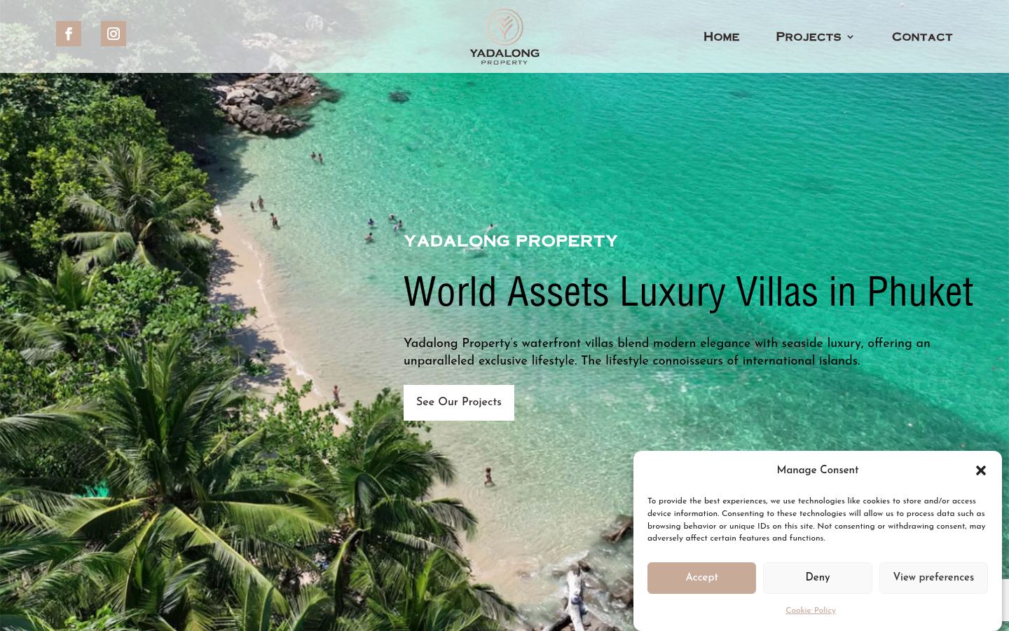 Yadalong Property · HOMEPAGE_SCREENSHOT