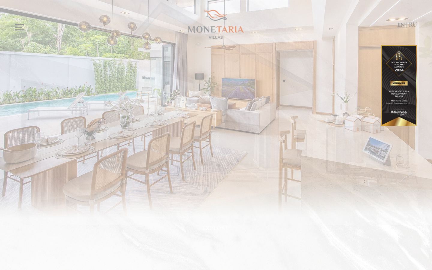 Monetaria Villas · HOMEPAGE_SCREENSHOT
