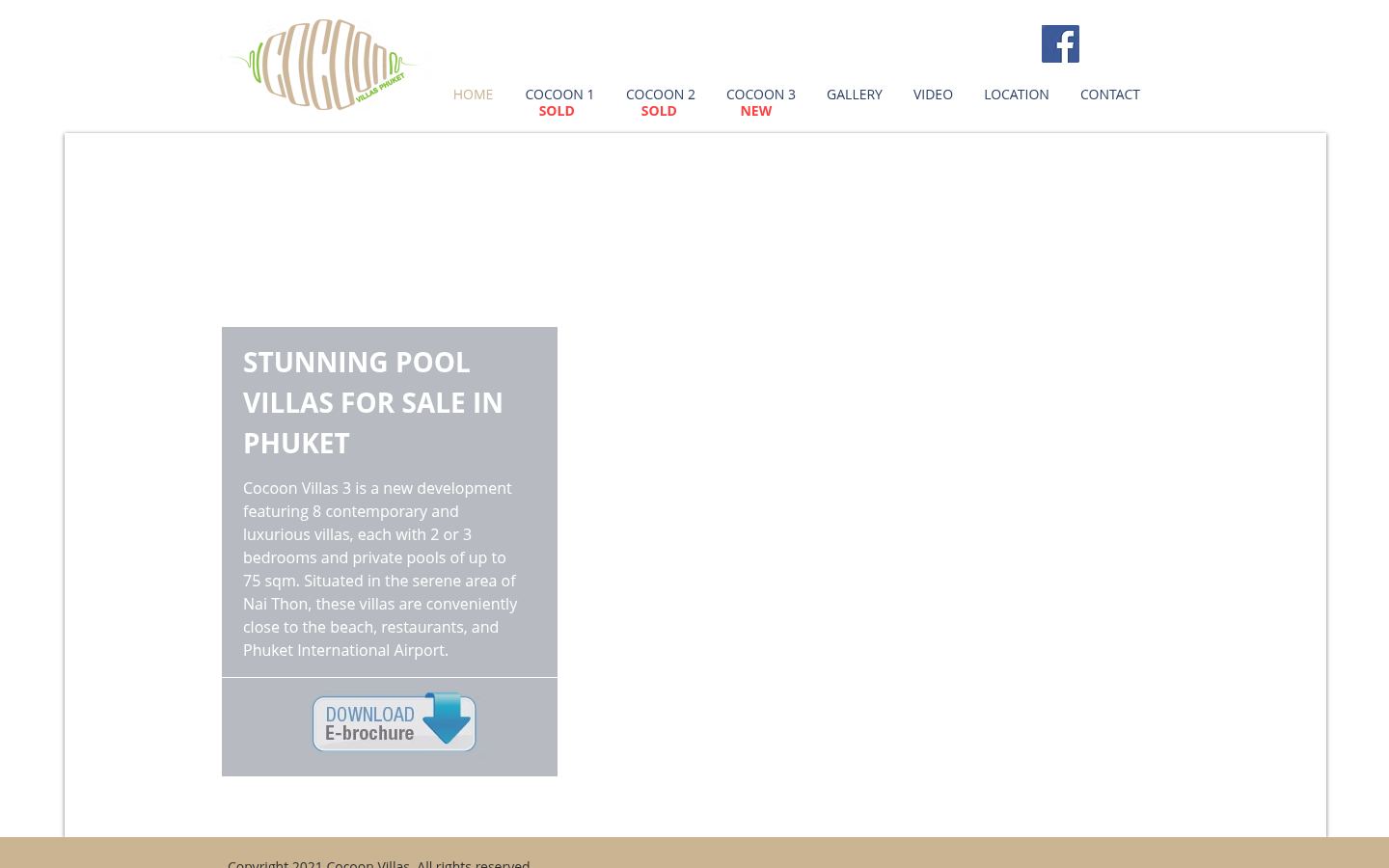 Cocoon Villas · HOMEPAGE_SCREENSHOT