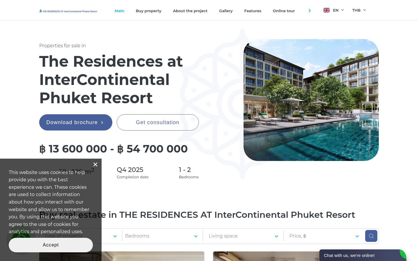 The Residences at InterContinental Phuket Resort · HOMEPAGE_SCREENSHOT