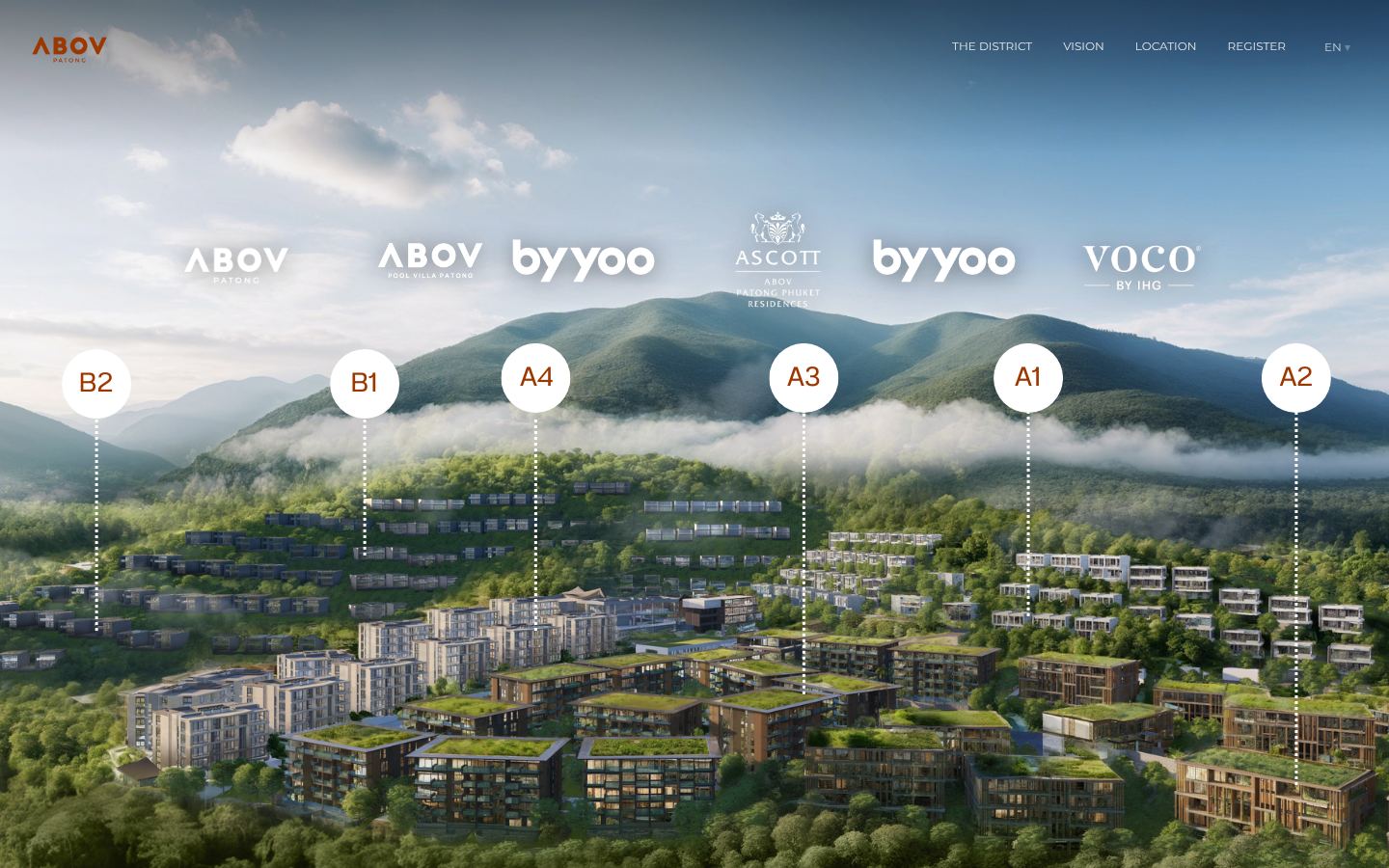 Residences at Ascott ABOV Patong Phuket · HOMEPAGE_SCREENSHOT