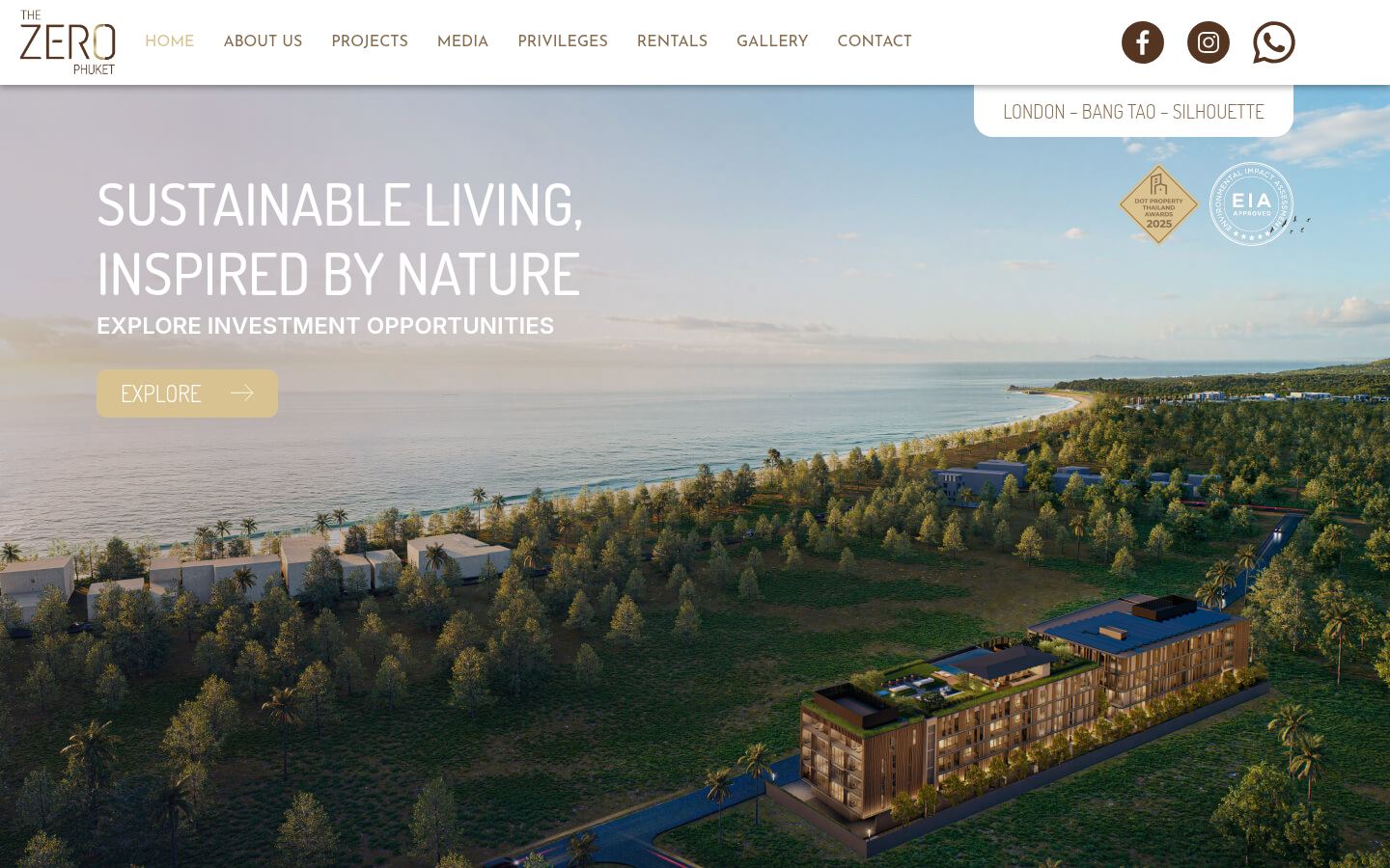 The Zero Phuket · HOMEPAGE_SCREENSHOT