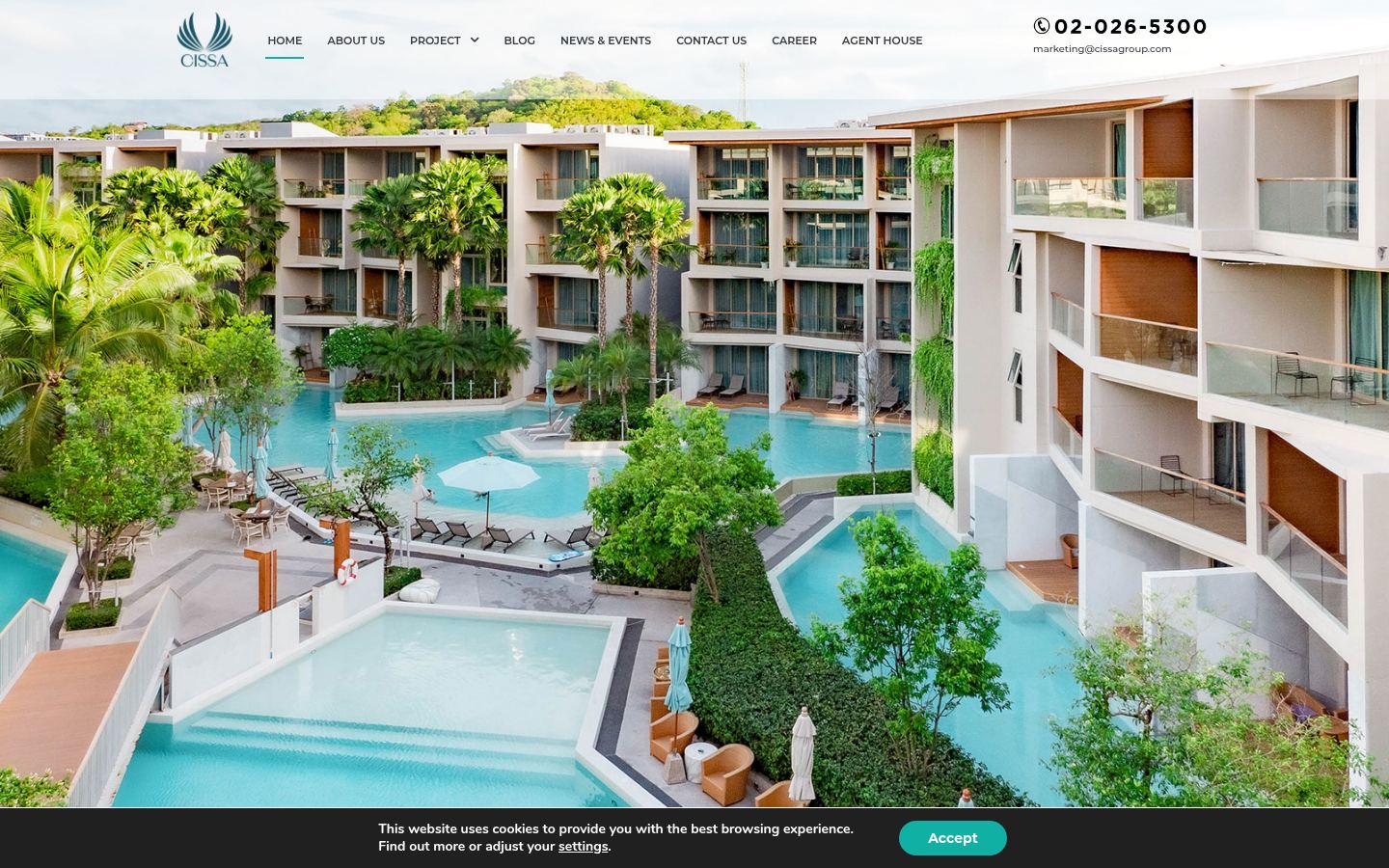 CISSA Group · HOMEPAGE_SCREENSHOT