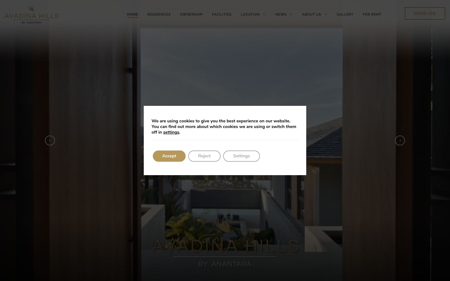 Avadina Hills · HOMEPAGE_SCREENSHOT