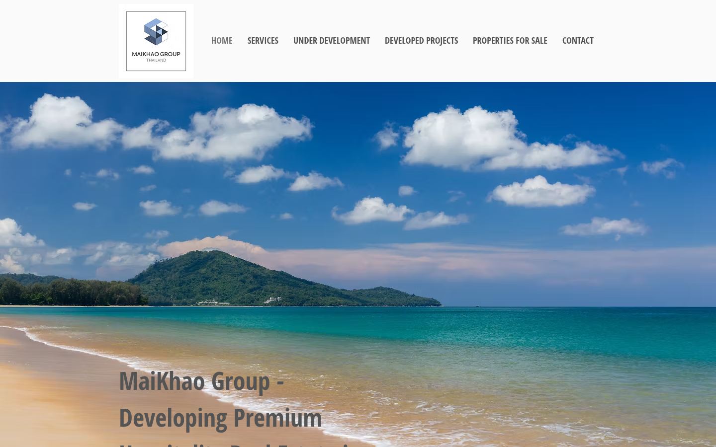 MaiKhao Group · HOMEPAGE_SCREENSHOT