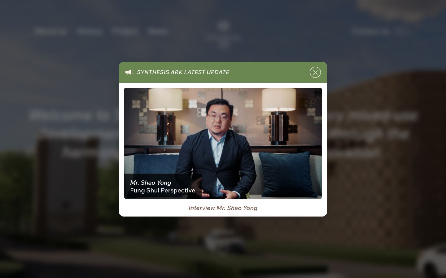 Synthesis Ark Phuket · HOMEPAGE_SCREENSHOT