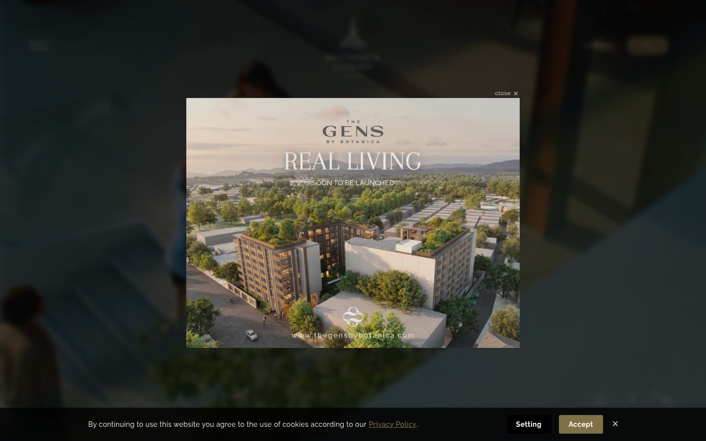 BOTANICA · HOMEPAGE_SCREENSHOT