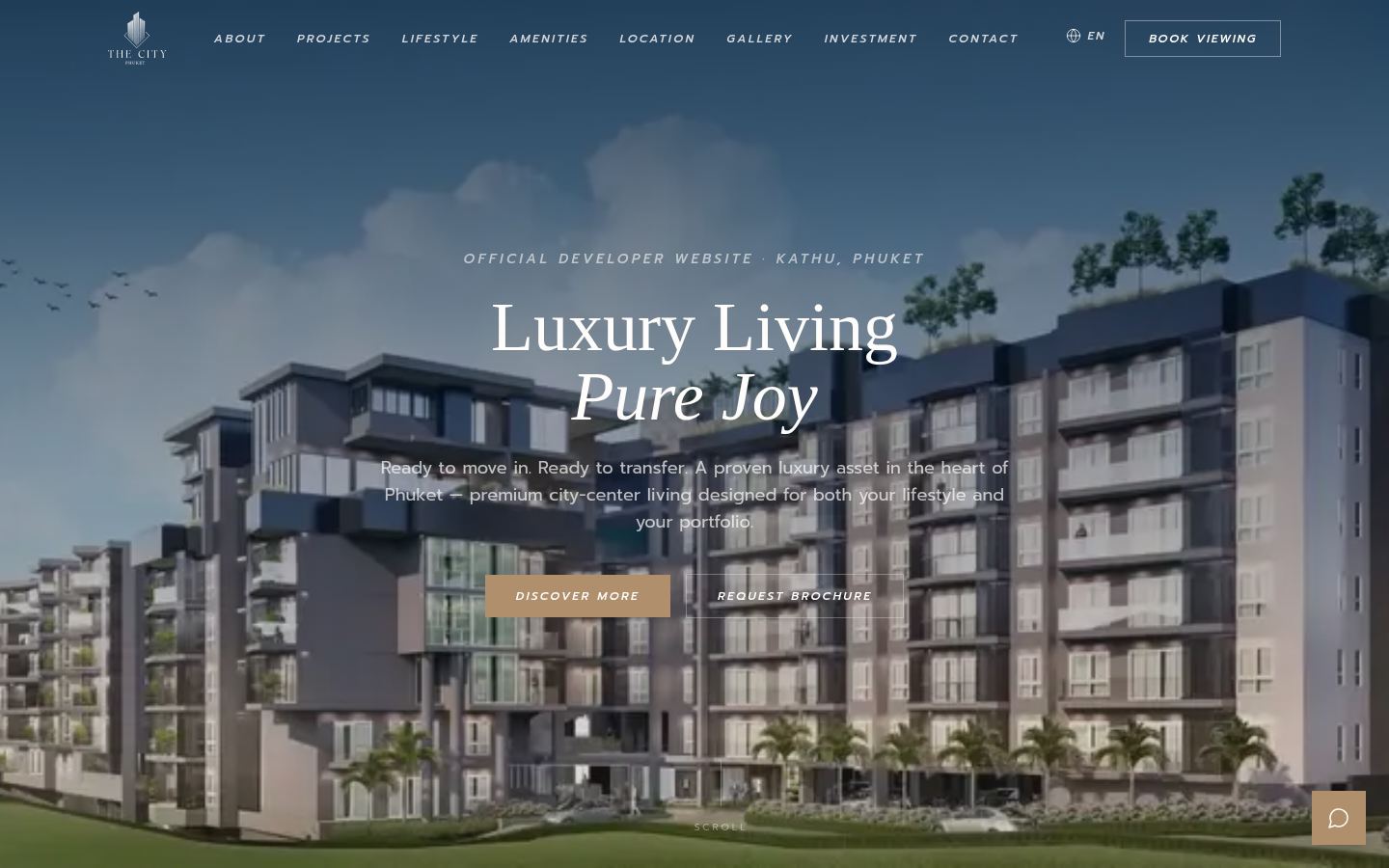 The City Phuket · HOMEPAGE_SCREENSHOT