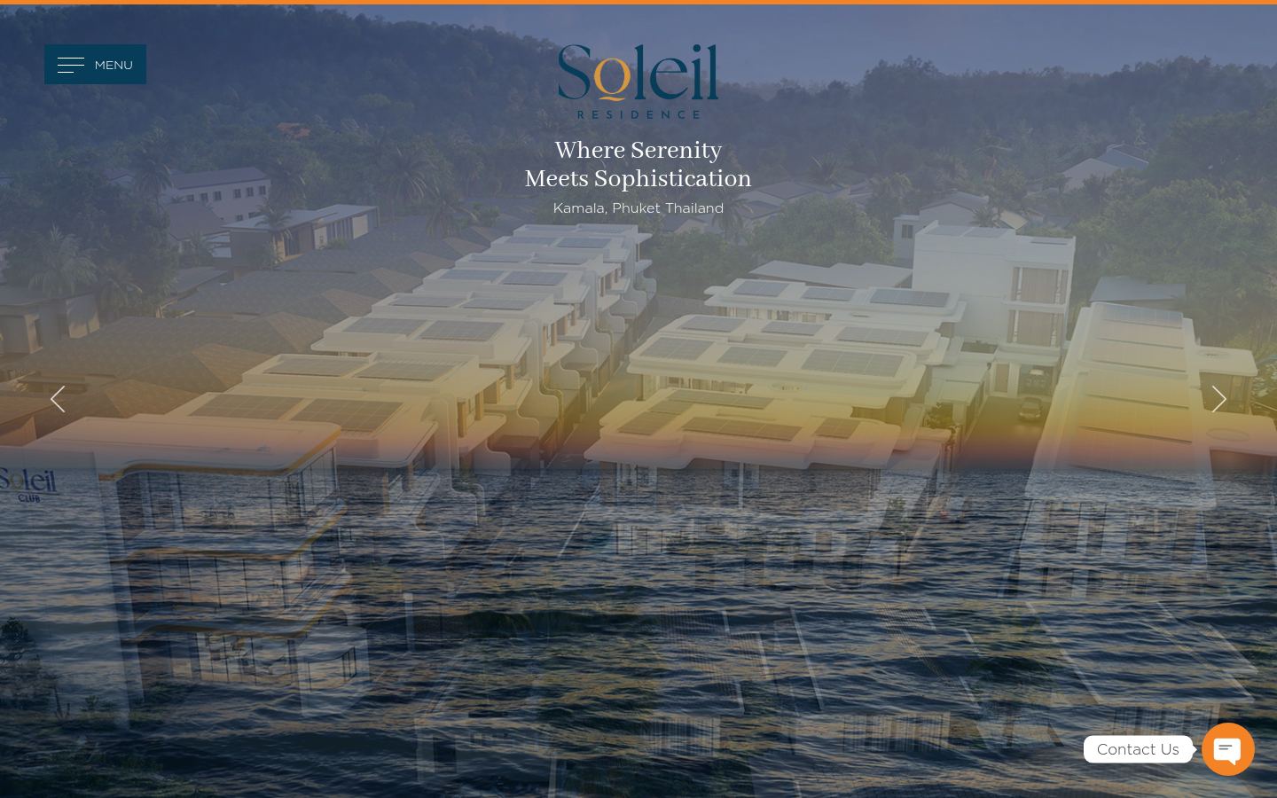 Soleil Residence · HOMEPAGE_SCREENSHOT