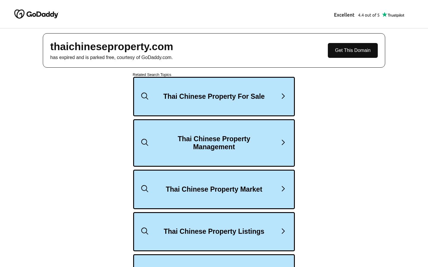 Thai Chinese Property Holdings · HOMEPAGE_SCREENSHOT
