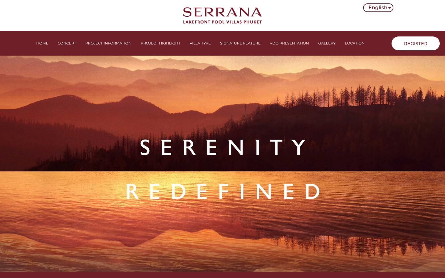 Serrana Phuket · HOMEPAGE_SCREENSHOT
