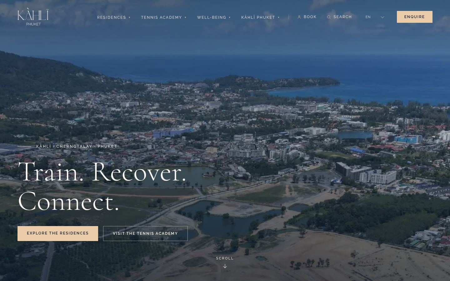 KAHLI Phuket · HOMEPAGE_SCREENSHOT