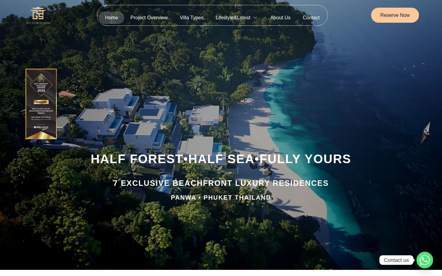 Sea Cloud View Panwa · HOMEPAGE_SCREENSHOT