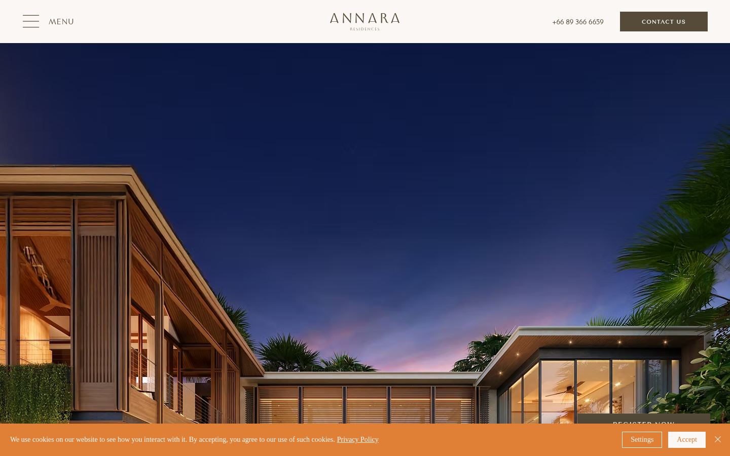 Annara Residences · HOMEPAGE_SCREENSHOT