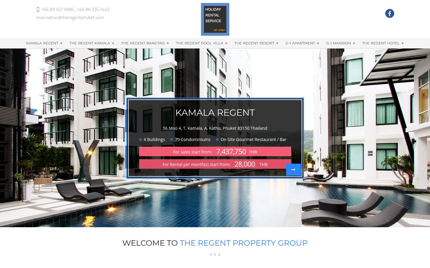 The Regent Property Group · HOMEPAGE_SCREENSHOT