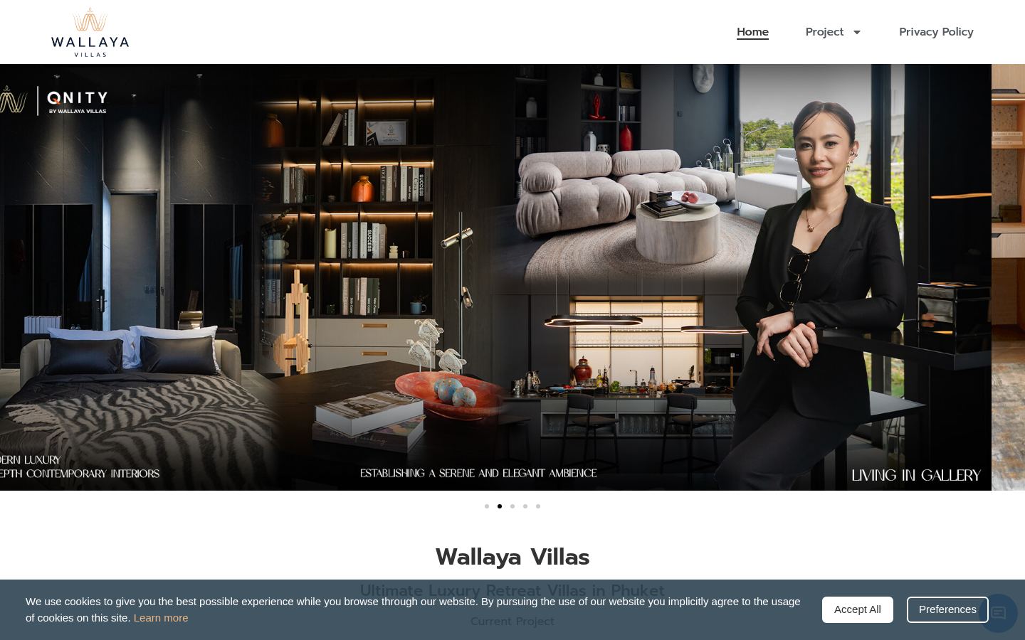 Wallaya Villas · HOMEPAGE_SCREENSHOT