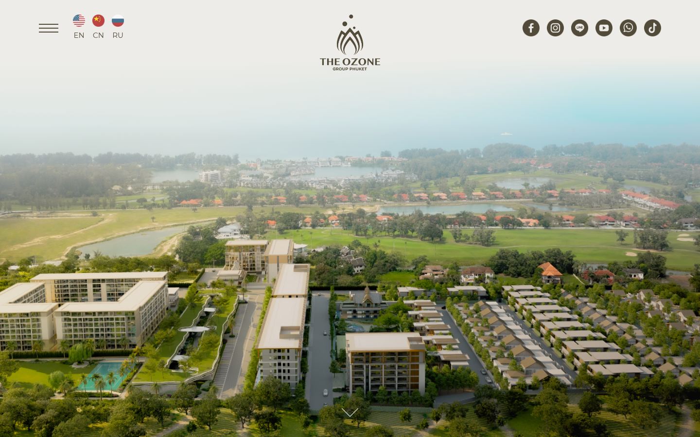 The Ozone Group Phuket · HOMEPAGE_SCREENSHOT