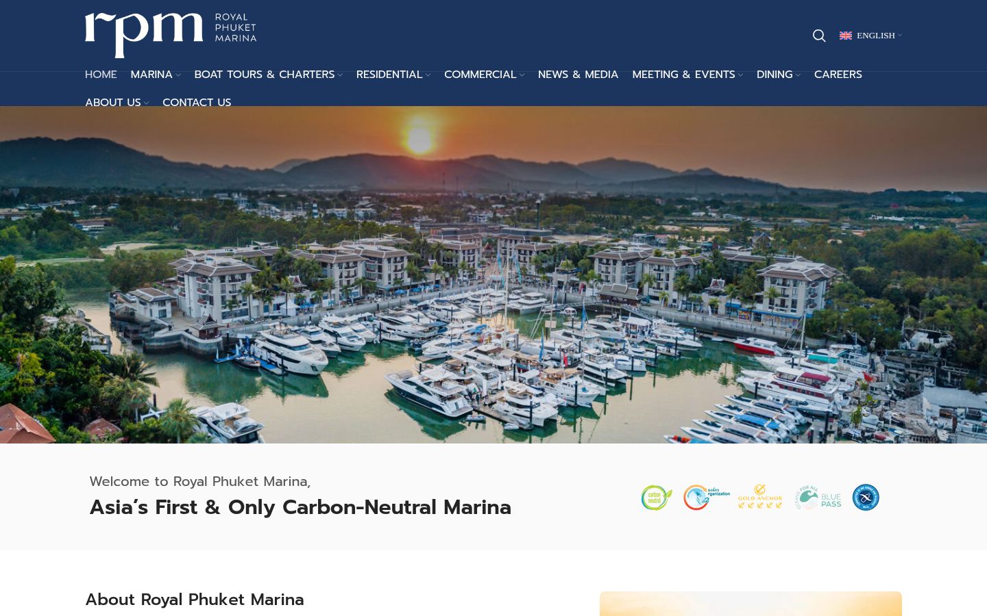 Royal Phuket Marina · HOMEPAGE_SCREENSHOT