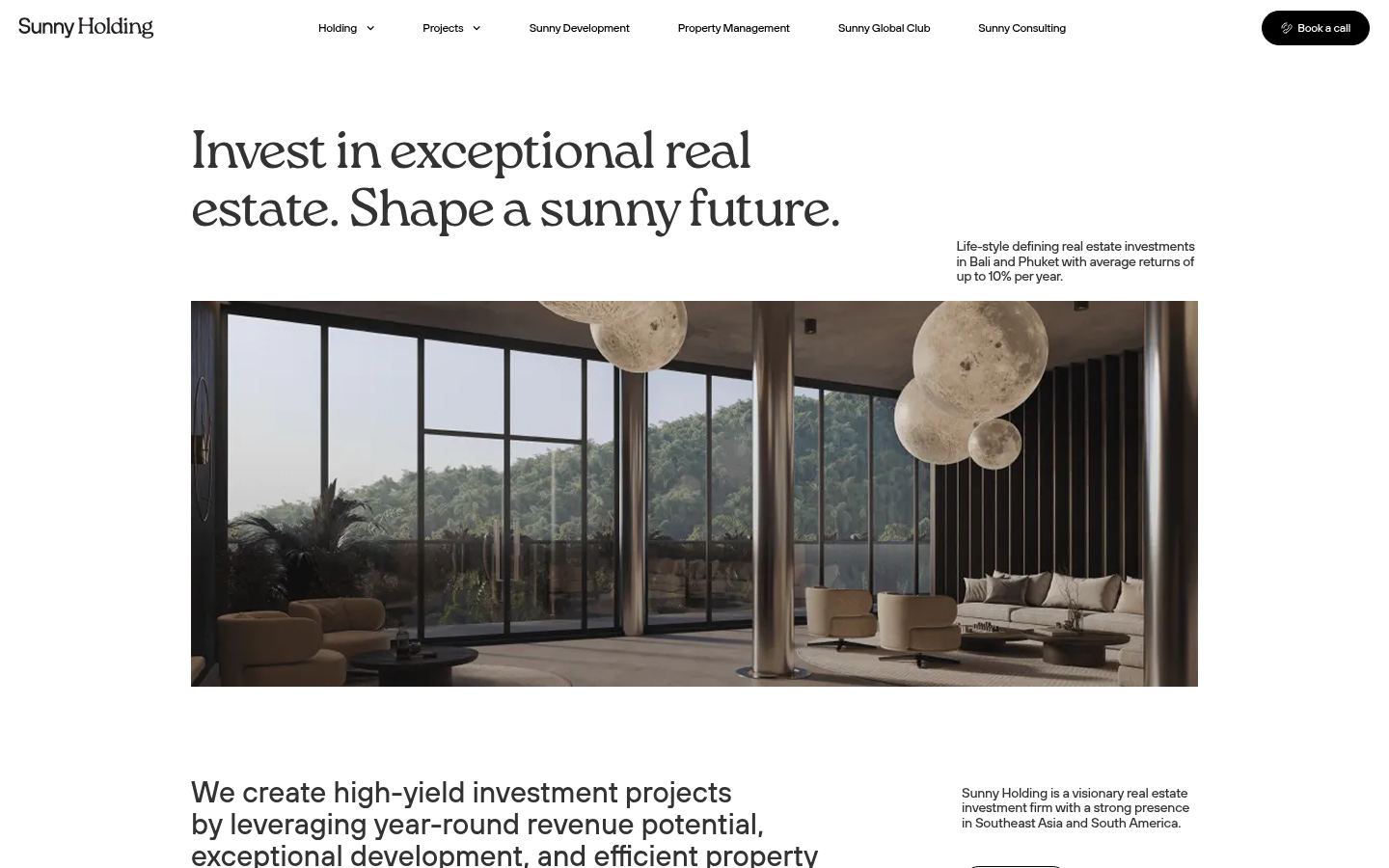 Sunny Holding · HOMEPAGE_SCREENSHOT