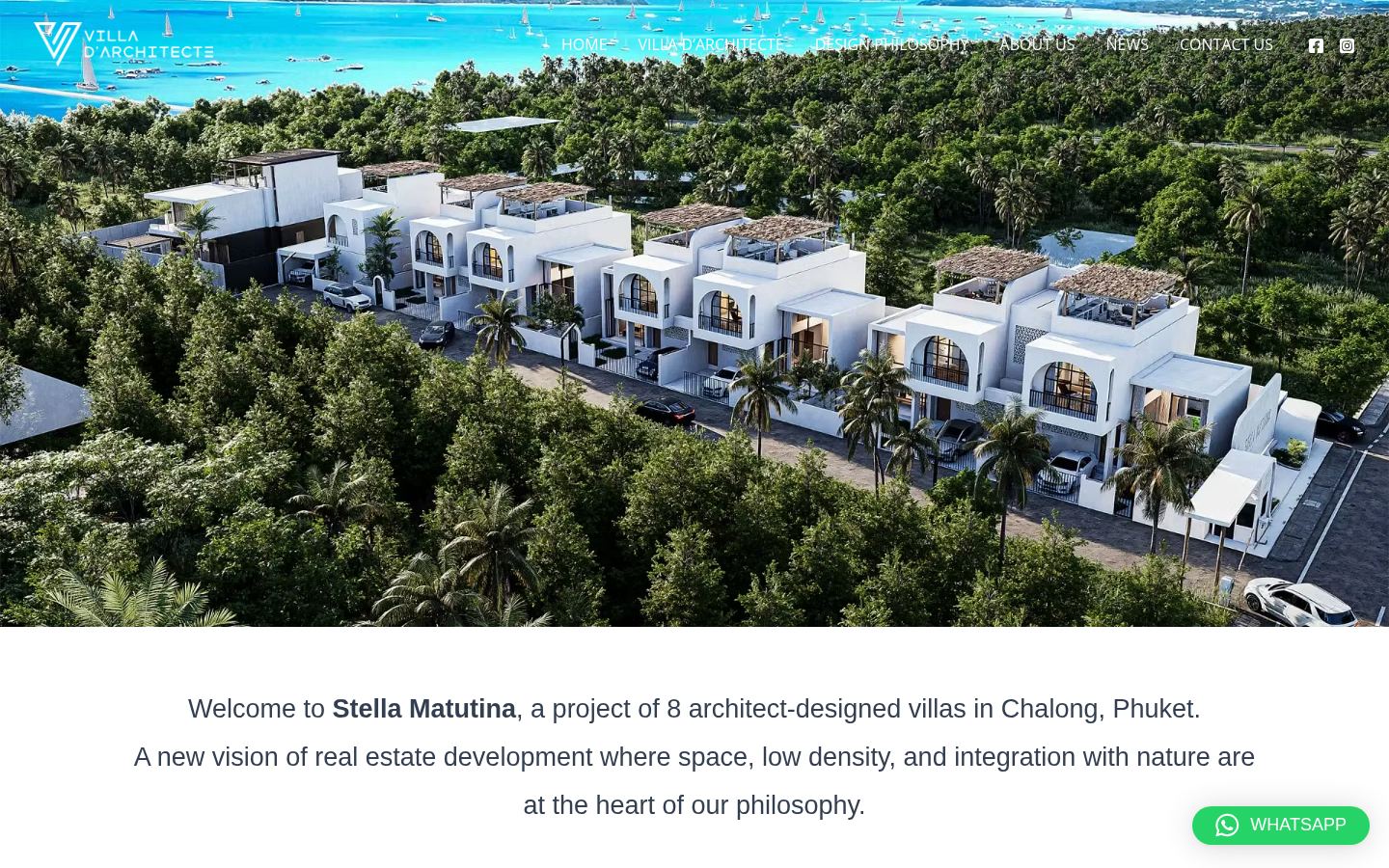 Villa d'Architecte · HOMEPAGE_SCREENSHOT